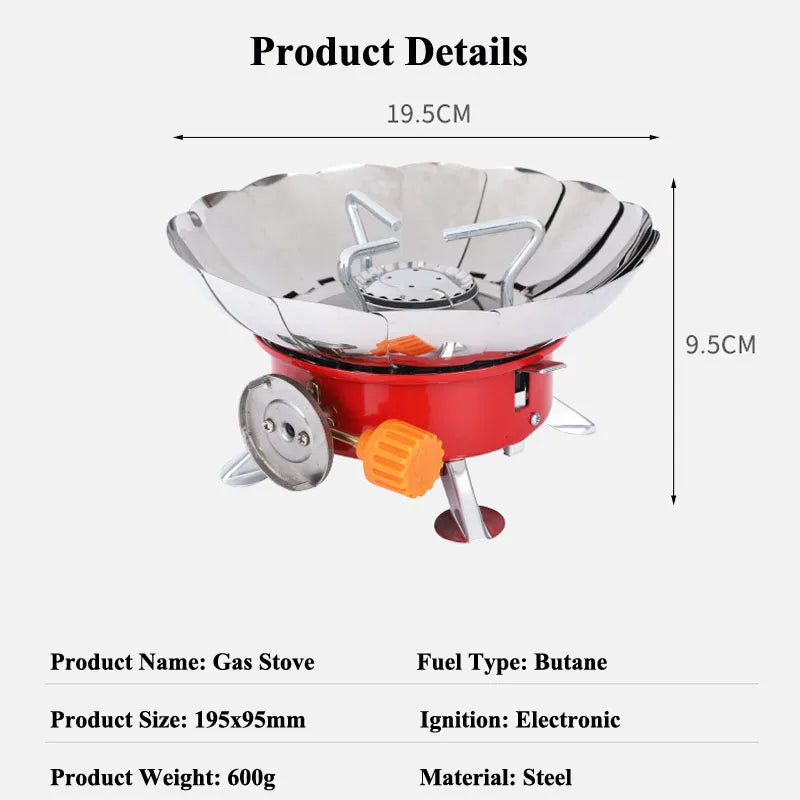 GoCamping Outdoor Windproof Camping Gas Stove