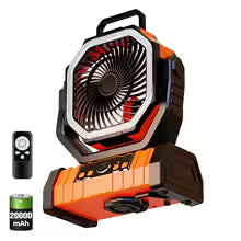 GoCamping 20000mAh Battery Operated Fan