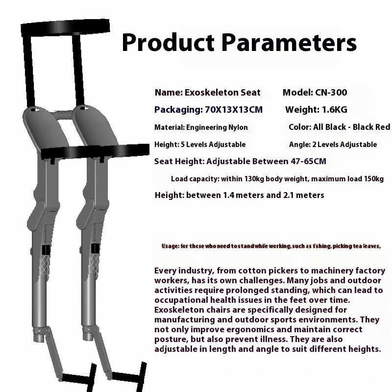 GoCamping Wearable Seat Outdoor
